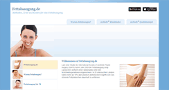 Desktop Screenshot of fettabsaugung.de