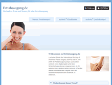 Tablet Screenshot of fettabsaugung.de